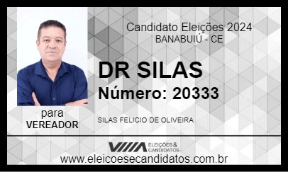 Candidato DR SILAS 2024 - BANABUIÚ - Eleições