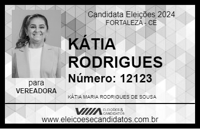 Candidato KÁTIA RODRIGUES 2024 - FORTALEZA - Eleições