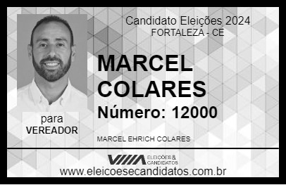 Candidato MARCEL COLARES 2024 - FORTALEZA - Eleições