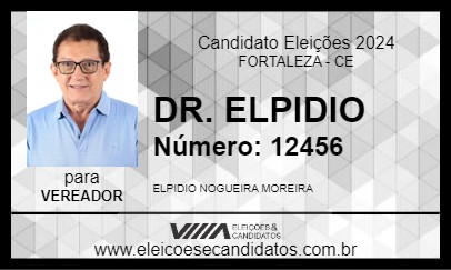 Candidato DR. ELPIDIO 2024 - FORTALEZA - Eleições