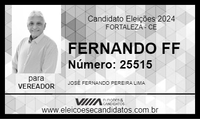 Candidato FERNANDO FF 2024 - FORTALEZA - Eleições