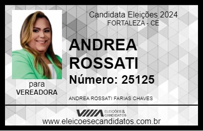 Candidato ANDREA ROSSATI 2024 - FORTALEZA - Eleições