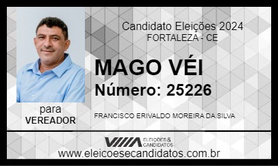 Candidato MAGO VÉI 2024 - FORTALEZA - Eleições