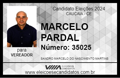 Candidato MARCELO PARDAL 2024 - CAUCAIA - Eleições