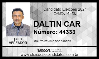 Candidato DALTIN CAR 2024 - CAMOCIM - Eleições