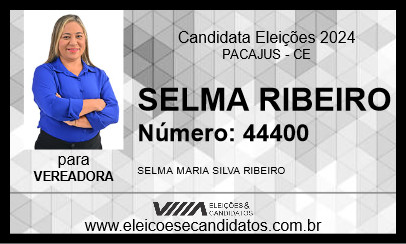 Candidato SELMA RIBEIRO 2024 - PACAJUS - Eleições