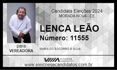 Candidato LENCA LEÃO 2024 - MORADA NOVA - Eleições