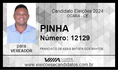 Candidato PINHA 2024 - OCARA - Eleições