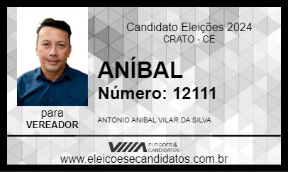 Candidato ANÍBAL 2024 - CRATO - Eleições