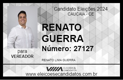 Candidato RENATO GUERRA 2024 - CAUCAIA - Eleições