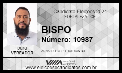 Candidato BISPO 2024 - FORTALEZA - Eleições