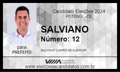 Candidato SALVIANO 2024 - POTENGI - Eleições