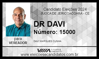 Candidato DR DAVI 2024 - JIJOCA DE JERICOACOARA - Eleições