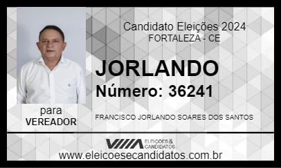 Candidato JORLANDO 2024 - FORTALEZA - Eleições