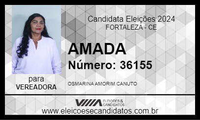 Candidato AMADA 2024 - FORTALEZA - Eleições