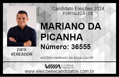 Candidato MARIANO DA PICANHA 2024 - FORTALEZA - Eleições