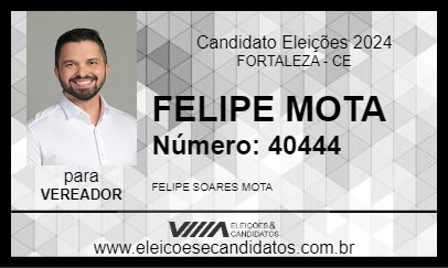 Candidato FELIPE MOTA 2024 - FORTALEZA - Eleições