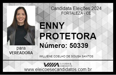 Candidato ENNY PROTETORA 2024 - FORTALEZA - Eleições