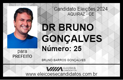 Candidato DR BRUNO GONÇALVES 2024 - AQUIRAZ - Eleições