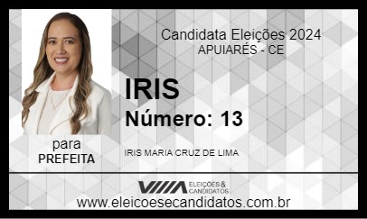 Candidato IRIS 2024 - APUIARÉS - Eleições