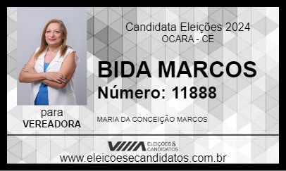 Candidato BIDA MARCOS 2024 - OCARA - Eleições