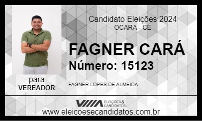 Candidato FAGNER CARÁ 2024 - OCARA - Eleições