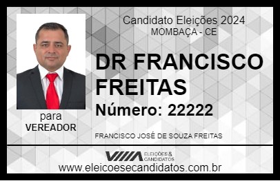 Candidato DR FRANCISCO FREITAS 2024 - MOMBAÇA - Eleições