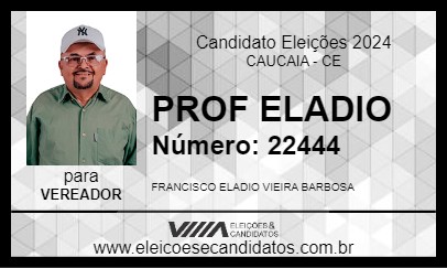 Candidato PROF ELADIO 2024 - CAUCAIA - Eleições