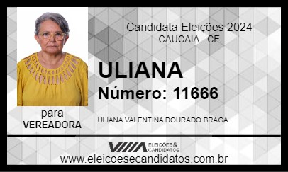 Candidato ULIANA 2024 - CAUCAIA - Eleições