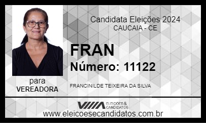 Candidato FRAN 2024 - CAUCAIA - Eleições