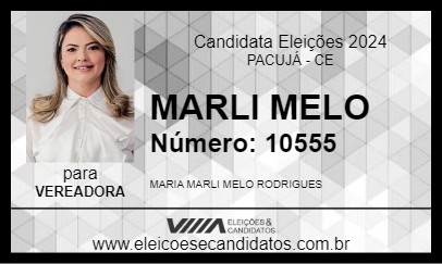 Candidato MARLI MELO 2024 - PACUJÁ - Eleições