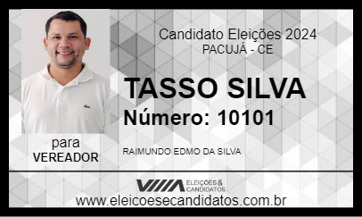 Candidato TASSO SILVA 2024 - PACUJÁ - Eleições