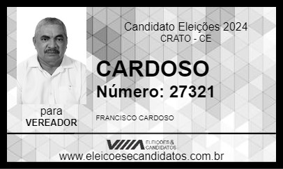 Candidato CARDOSO 2024 - CRATO - Eleições