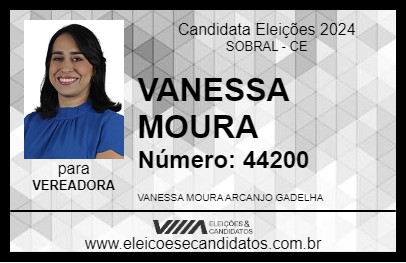 Candidato VANESSA ARCANJO 2024 - SOBRAL - Eleições