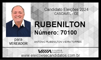 Candidato RUBENILTON 2024 - CASCAVEL - Eleições