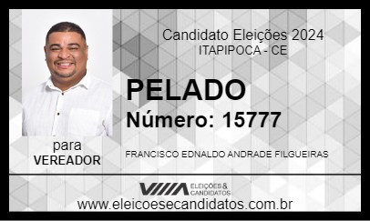 Candidato PELADO 2024 - ITAPIPOCA - Eleições