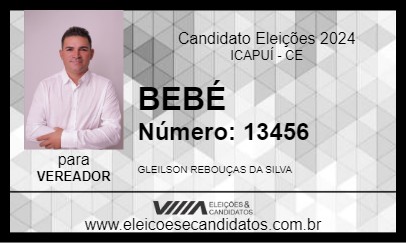 Candidato BEBÉ 2024 - ICAPUÍ - Eleições