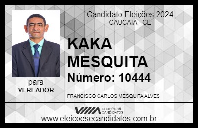 Candidato KAKA MESQUITA 2024 - CAUCAIA - Eleições