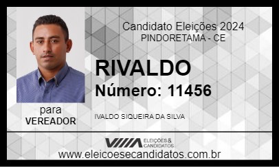 Candidato RIVALDO 2024 - PINDORETAMA - Eleições