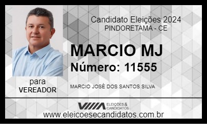 Candidato MARCIO MJ 2024 - PINDORETAMA - Eleições