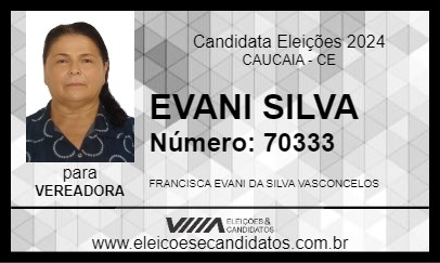 Candidato EVANI SILVA 2024 - CAUCAIA - Eleições