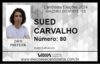 Candidato SUED CARVALHO 2024 - JUAZEIRO DO NORTE - Eleições