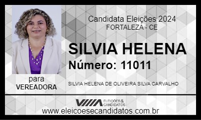 Candidato SILVIA HELENA 2024 - FORTALEZA - Eleições