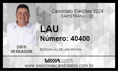 Candidato LAU 2024 - CAPISTRANO - Eleições