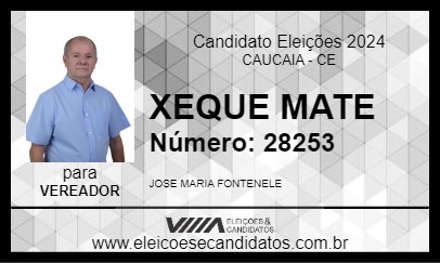 Candidato XEQUE MATE 2024 - CAUCAIA - Eleições