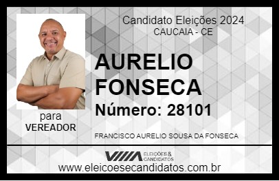 Candidato AURELIO FONSECA 2024 - CAUCAIA - Eleições