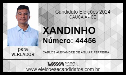 Candidato XANDINHO 2024 - CAUCAIA - Eleições