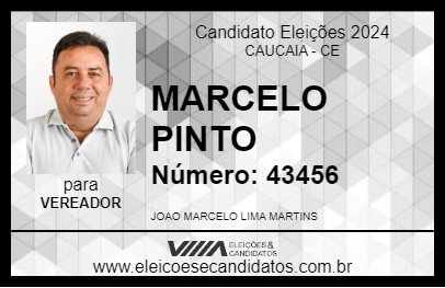 Candidato MARCELO PINTO 2024 - CAUCAIA - Eleições