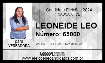 Candidato LEONEIDE LEO 2024 - CAUCAIA - Eleições