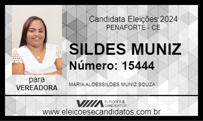 Candidato SILDES MUNIZ 2024 - PENAFORTE - Eleições